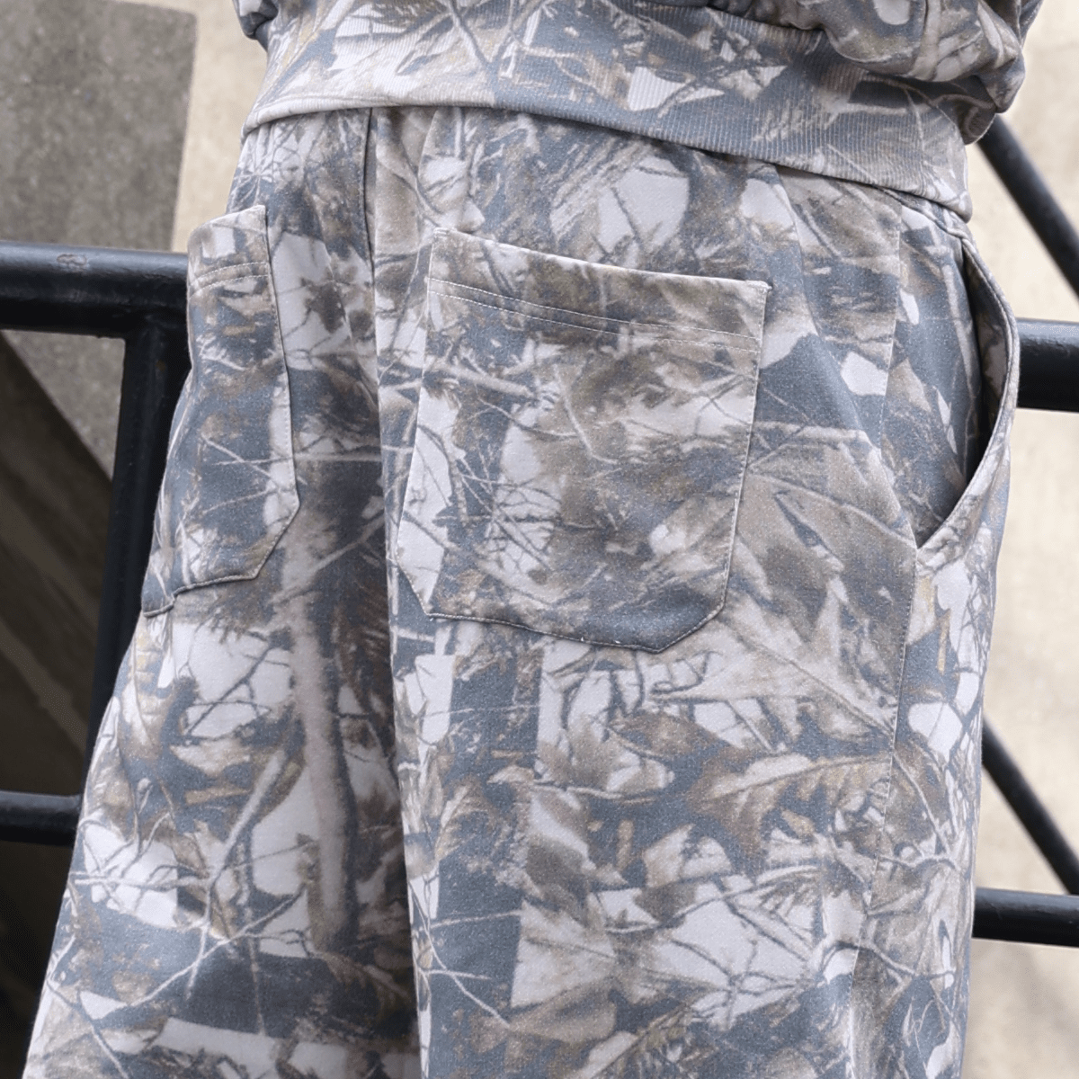Cuffed Camo Sweats