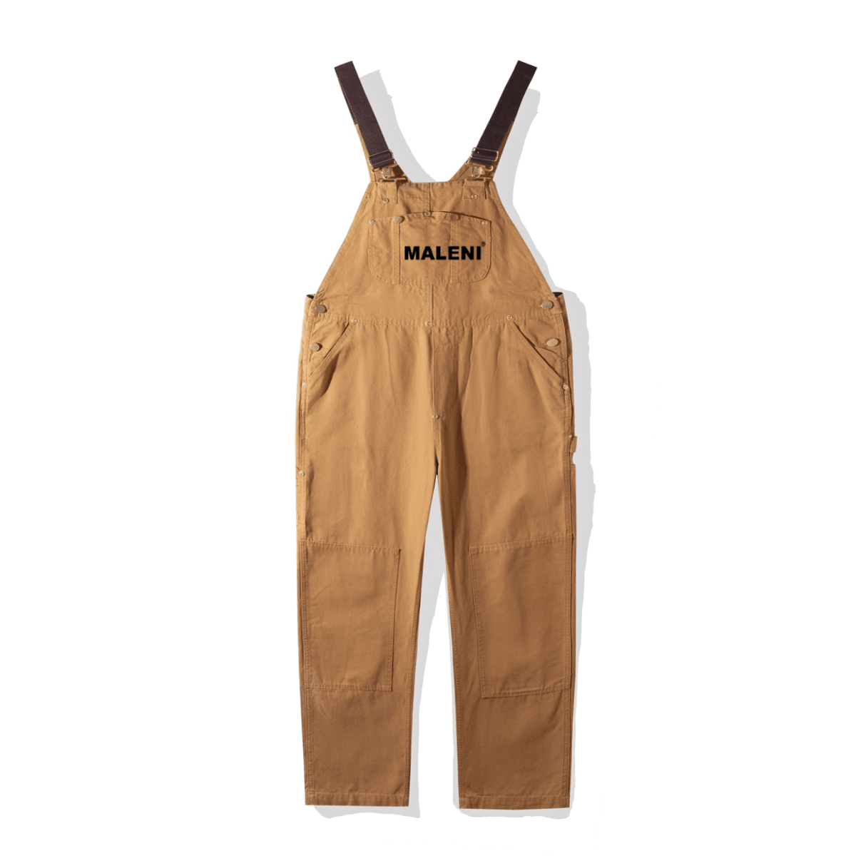 Khaki Alt Logo Overalls