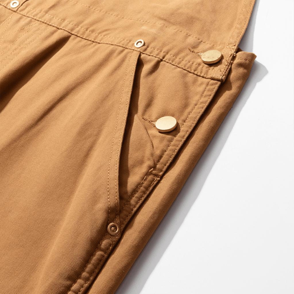 Khaki Alt Logo Overalls