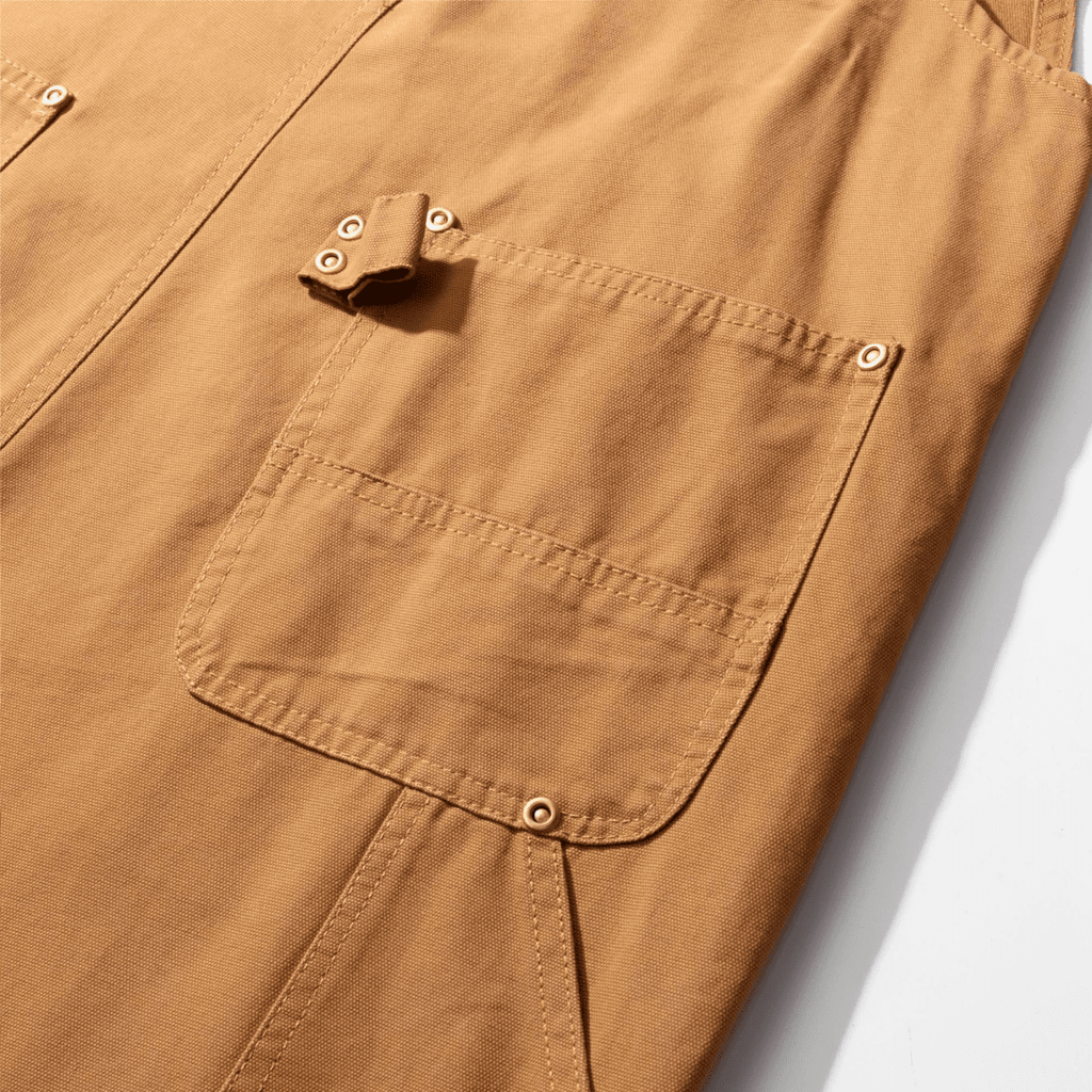 Khaki Alt Logo Overalls