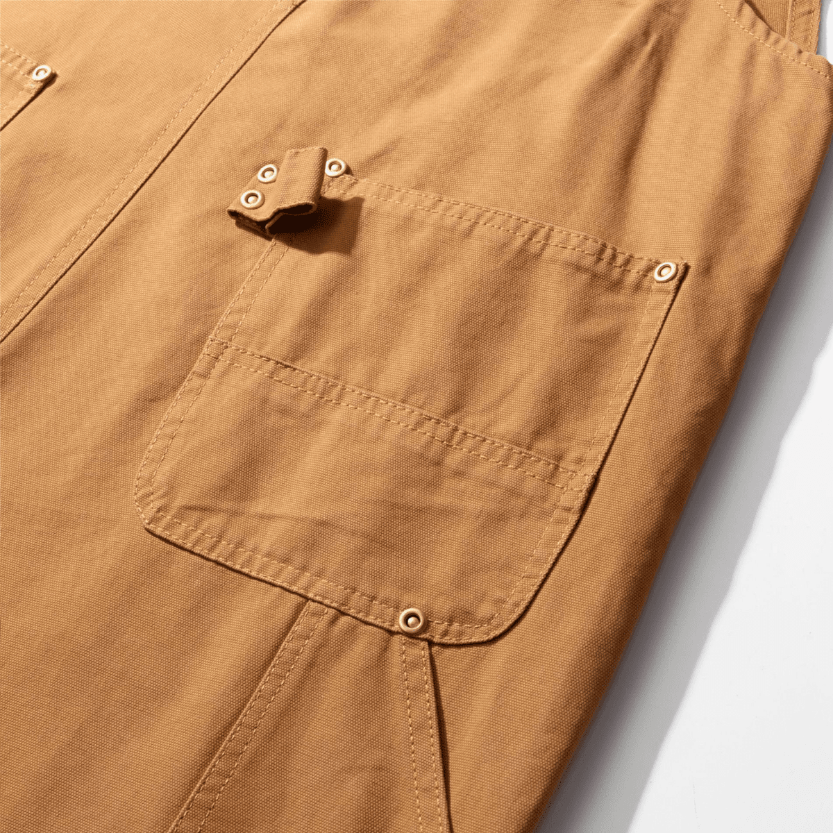 Khaki Alt Logo Overalls